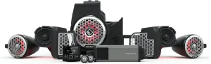 Rockford Fosgate RZR19PXP-STG5 Audio Kit: PMX-3 Receiver, 1500-Watt Amp, Front Speakers & M2 Tweeters, M2 Color Optix Lighted 10” Subwoofer & M2 6.5" Rear Speakers for Select RZR Pro XP Models (2019 )