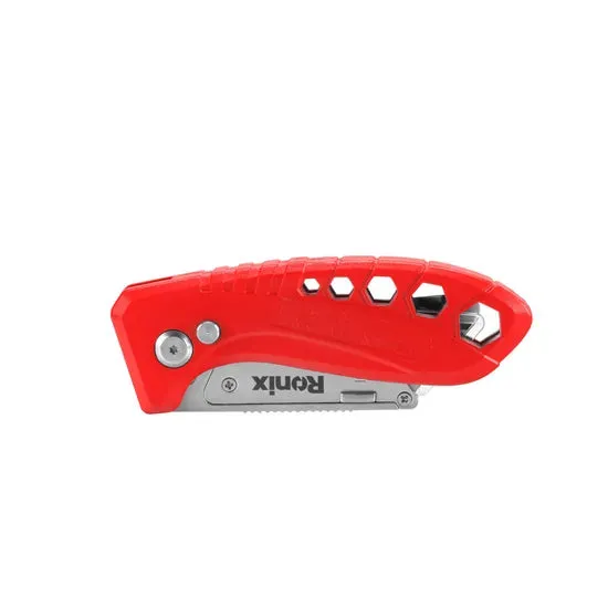 Ronix Rh-3011~3014 Knife Cutter Sk2 Paper Pocket Multi-Tool Knife Folding Knife Box Cutter Stainless Steel Cutting Blade Knife Hand Cutting Tool