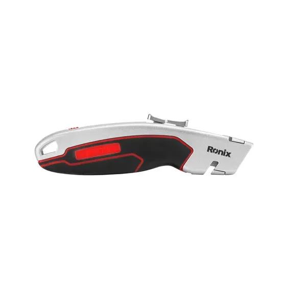 Ronix Rh-3011~3014 Knife Cutter Sk2 Paper Pocket Multi-Tool Knife Folding Knife Box Cutter Stainless Steel Cutting Blade Knife Hand Cutting Tool