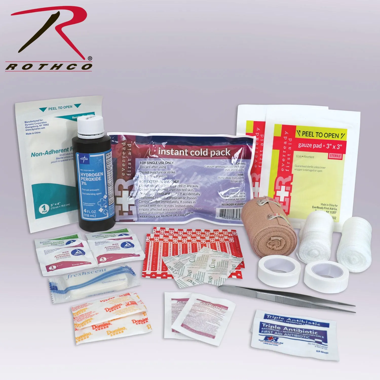 Rothco Tactical First Aid Kit Contents