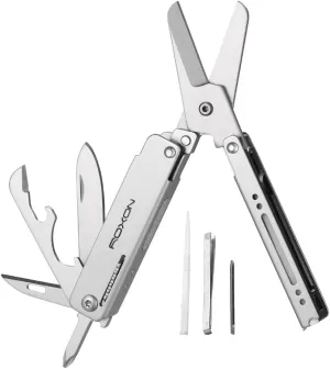 ROXON M3 13 in 1 Multi Tool EDC Knife And Scissors with Toothpick & Tweezers Practical Small and Exquisite Multitool