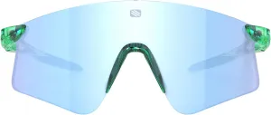 Rudy Project Astral X Sport Shield Sunglasses Astral X Crystal Aquamarine Apple With Multilaser Ice Lenses