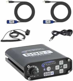 Rugged Radios 696 Plus in Car Intercom System for Off Road UTV Can Am Polaris