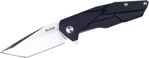 Ruike P138B Tactical Pocket Folding Knife 14C28N Stainless Steel Liner Lock Safety G10 Tactical Knife with Pocket Clip Lanyard EDC Outdoor Tool Thrust Rolling Bear