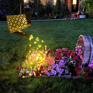 Rynx | 90 Led Solar Lantern With Light, Waterproof Large Hanging Lantern Landscape Solar Light Outdoor Garden Decor For Outside Yard Veranda Garden Gifts For Mom Birthday Mother's Day