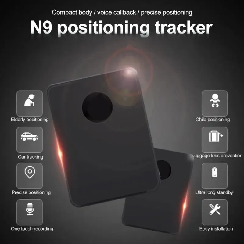 RYRA N9  GSM Tracker Listening Device Mini Monitor Voice Surveillance System 2 Mic Audio Voice Monitor Surveillances