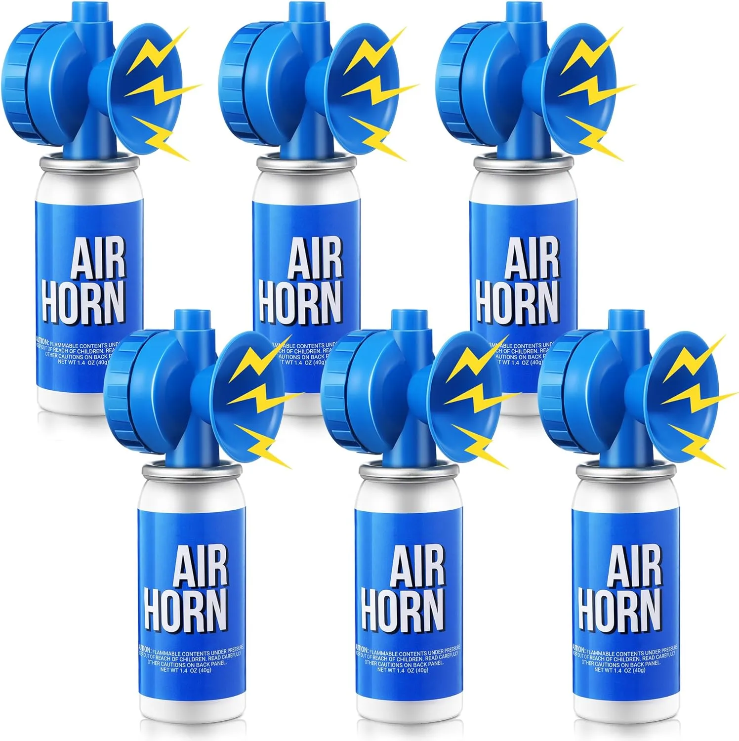 Saillong 1.4oz Marine Boat Air Horn, Loud Air Horns for Safety, Mini Small Blow Fog Bear Horn, Meet Coast Guard, Emergency Use for Marine Boating Sporting Events Outdoor Alarm