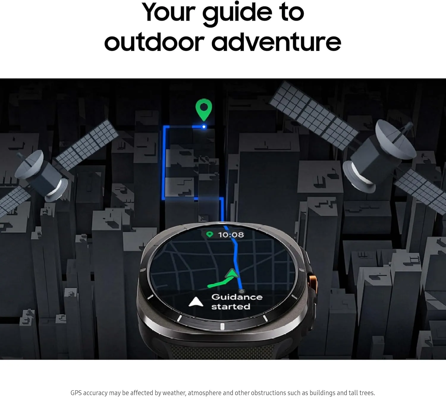 Samsung Galaxy Watch Ultra 47mm LTE AI Smartwatch w/Energy Score, Wellness Tips, Heart Rate Tracking, Sleep Monitor, Fitness Tracker, GPS, 2024,Titanium Silver [US Version, 1Yr Manufacturer Warranty]