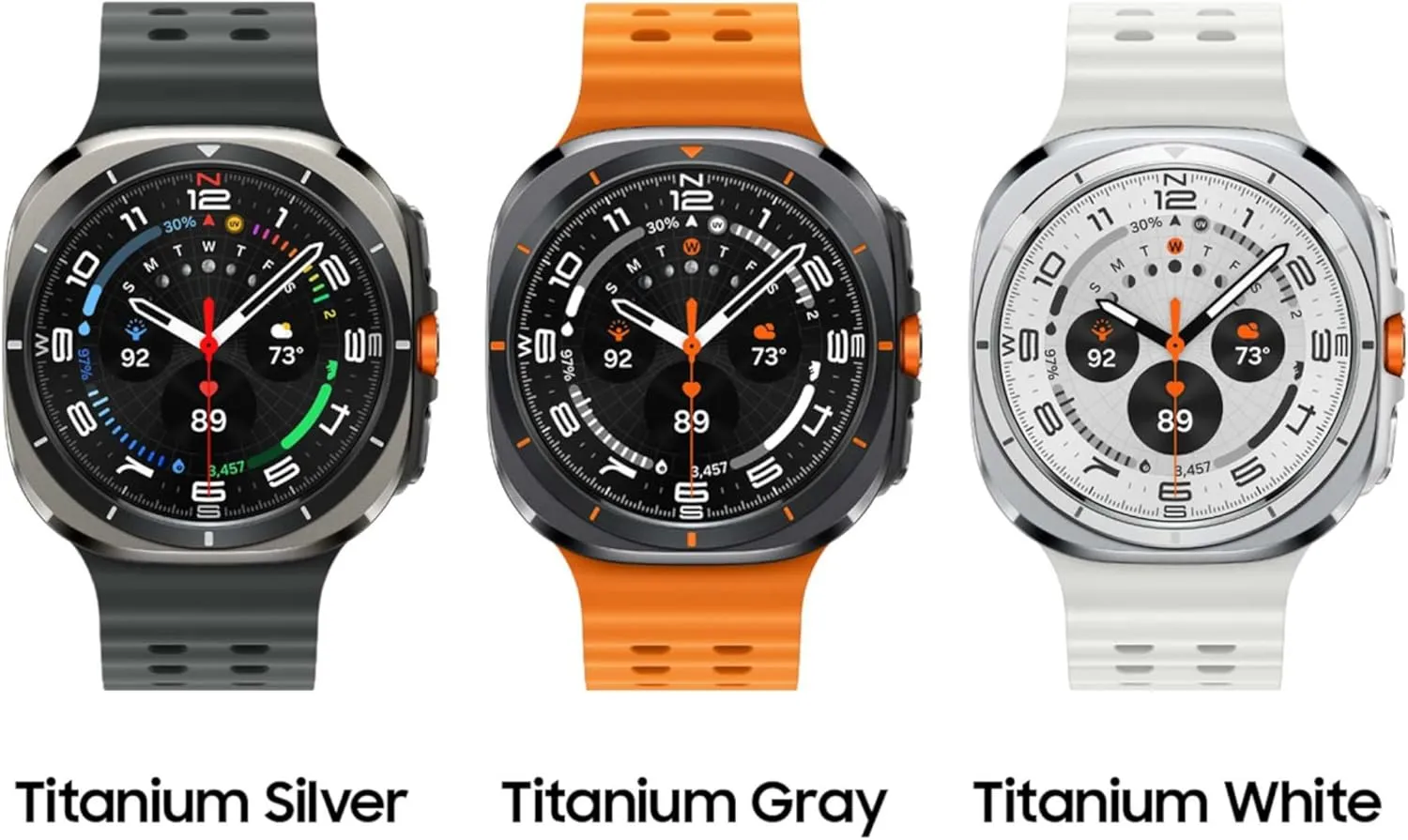 Samsung Galaxy Watch Ultra 47mm LTE AI Smartwatch w/Energy Score, Wellness Tips, Heart Rate Tracking, Sleep Monitor, Fitness Tracker, GPS, 2024,Titanium Silver [US Version, 1Yr Manufacturer Warranty]