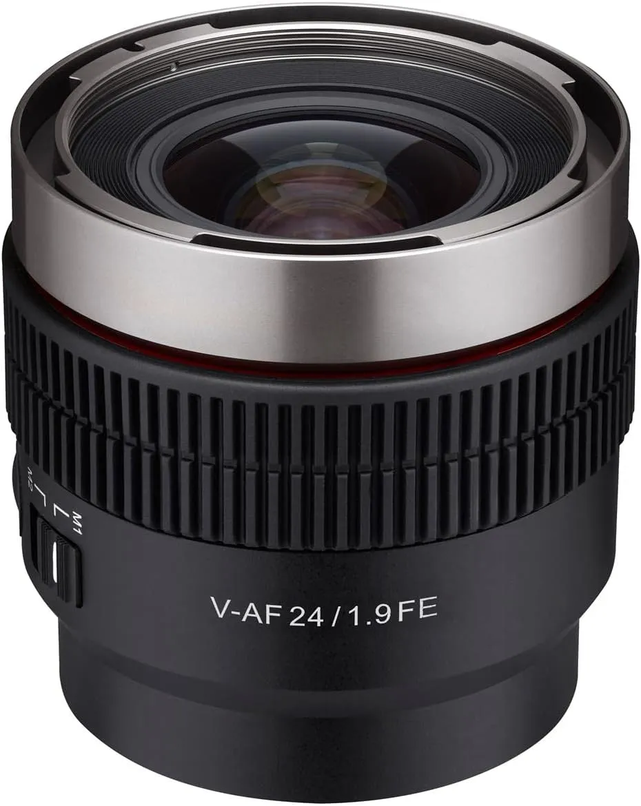 Samyang 24mm T1.9 Full Frame Wide Angle Cine Auto Focus Lens for Sony E (SYCAF24-NEX)