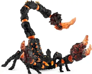 Schleich Eldrador Creatures - 8" Lava Scorpion Toy - Cool Movable Action Figure for Boys and Girls - Fun Mythical Creature Figurine - Durable, Fantasy Animal Beast Monster Toys for Kids Ages 7 