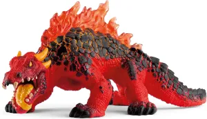 Schleich Eldrador Creatures - Lava Lizard Figurine - Red Magma Dragon for Boys and Girls - Durable Fantasy Beast Figures for Imaginative Play - Monster Toys for Kids Ages 7  | 70156