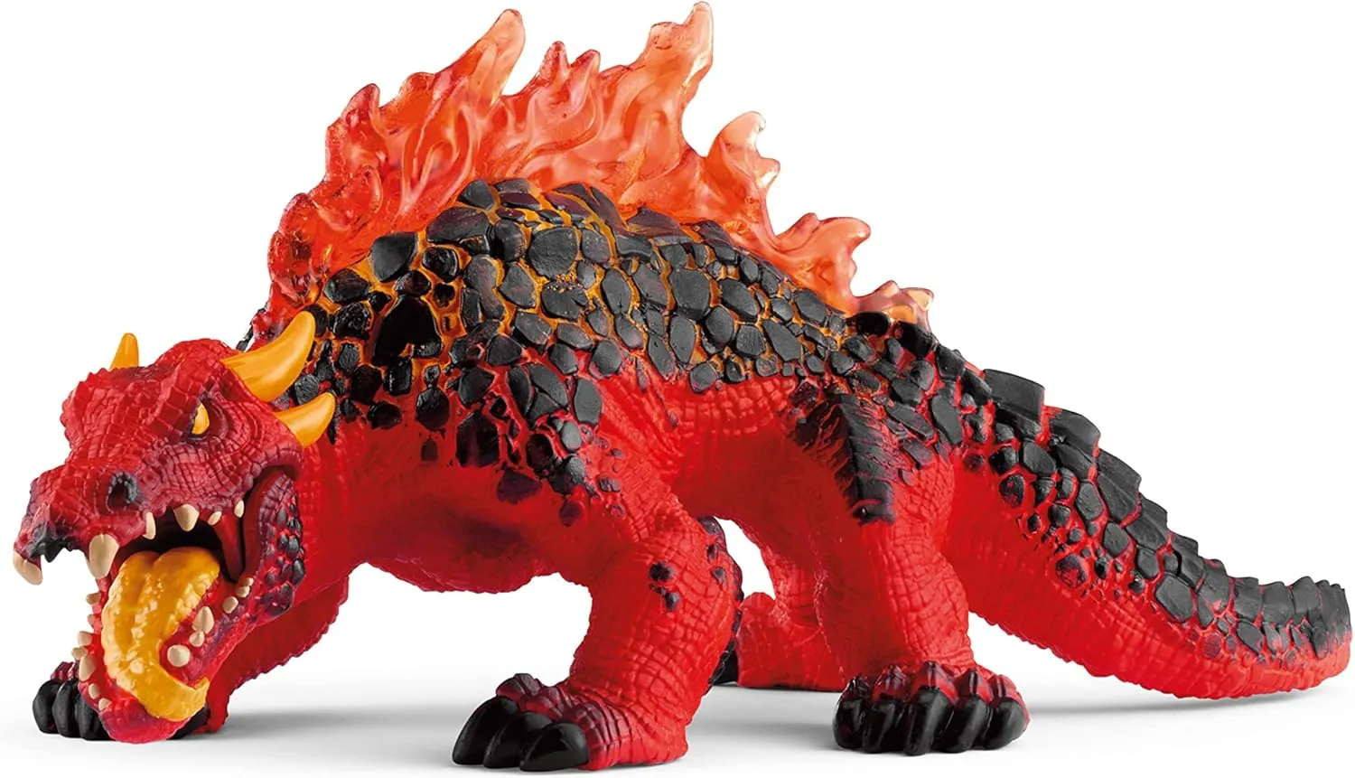 Schleich Eldrador Creatures - Lava Lizard Figurine - Red Magma Dragon for Boys and Girls - Durable Fantasy Beast Figures for Imaginative Play - Monster Toys for Kids Ages 7  | 70156