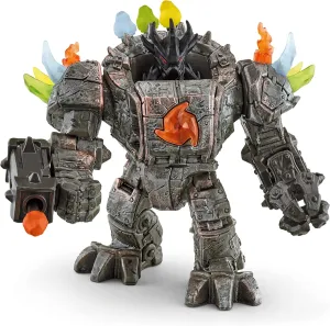 Schleich ELDRADOR Creatures — Master Robot with Mini Creature, 20 Piece Playset with Moveable and Rotating Parts, Robot Toy Play Set, Action Figures for Boys and Girls Ages 7 , Multicolor, 5.6 inch