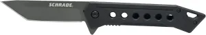 Schrade UG TI 7.75in High Carbon S.S. Ultra-Glide Folding Knife with 3.25in Tanto Point Blade and G10 Handle for Outdoor Survival, Camping and EDC