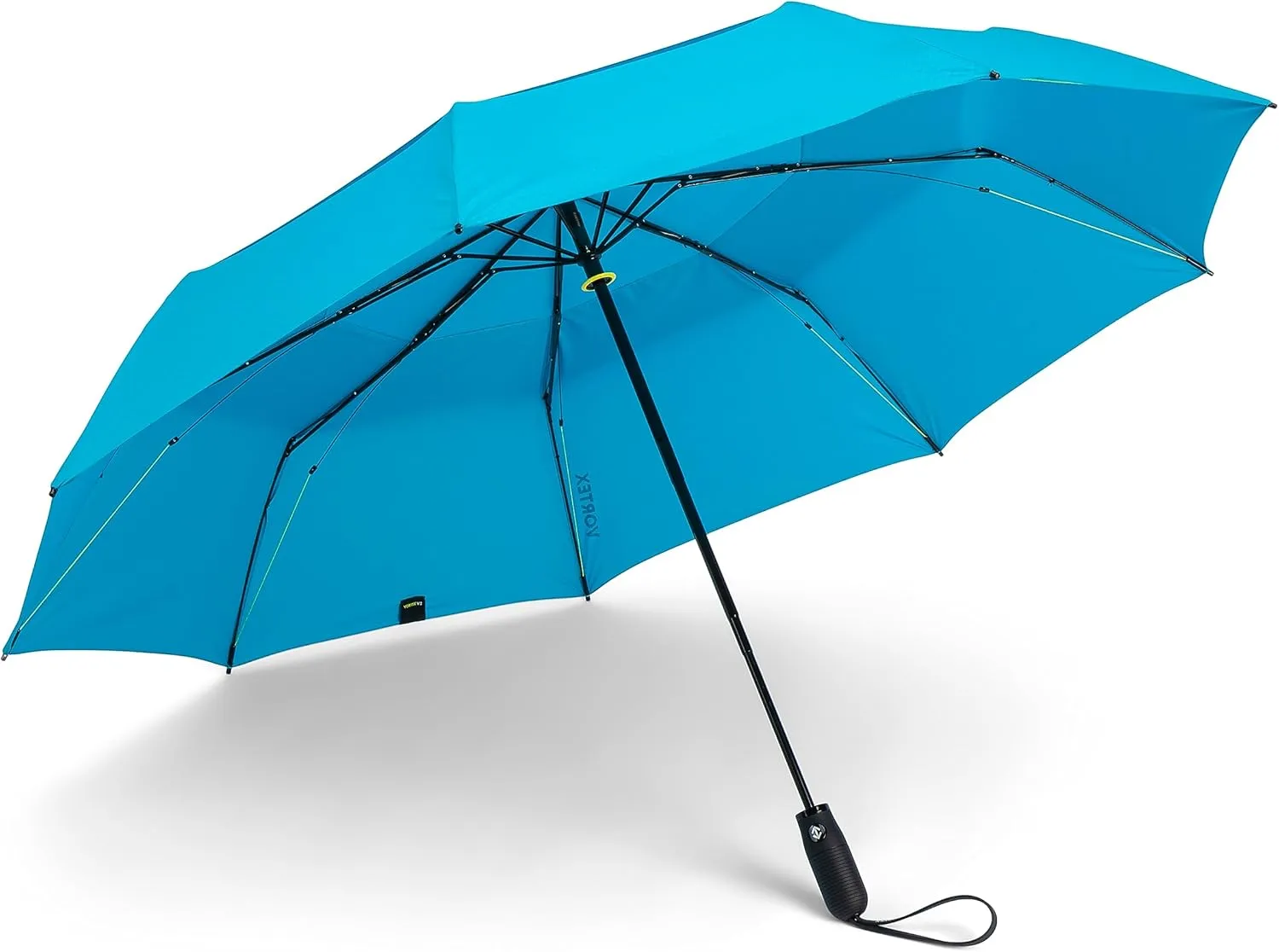 ShedRain Vortex Compact Umbrella, Folds to 11", 43" Arc, One-Hand Operation, Windproof up to 75 mph