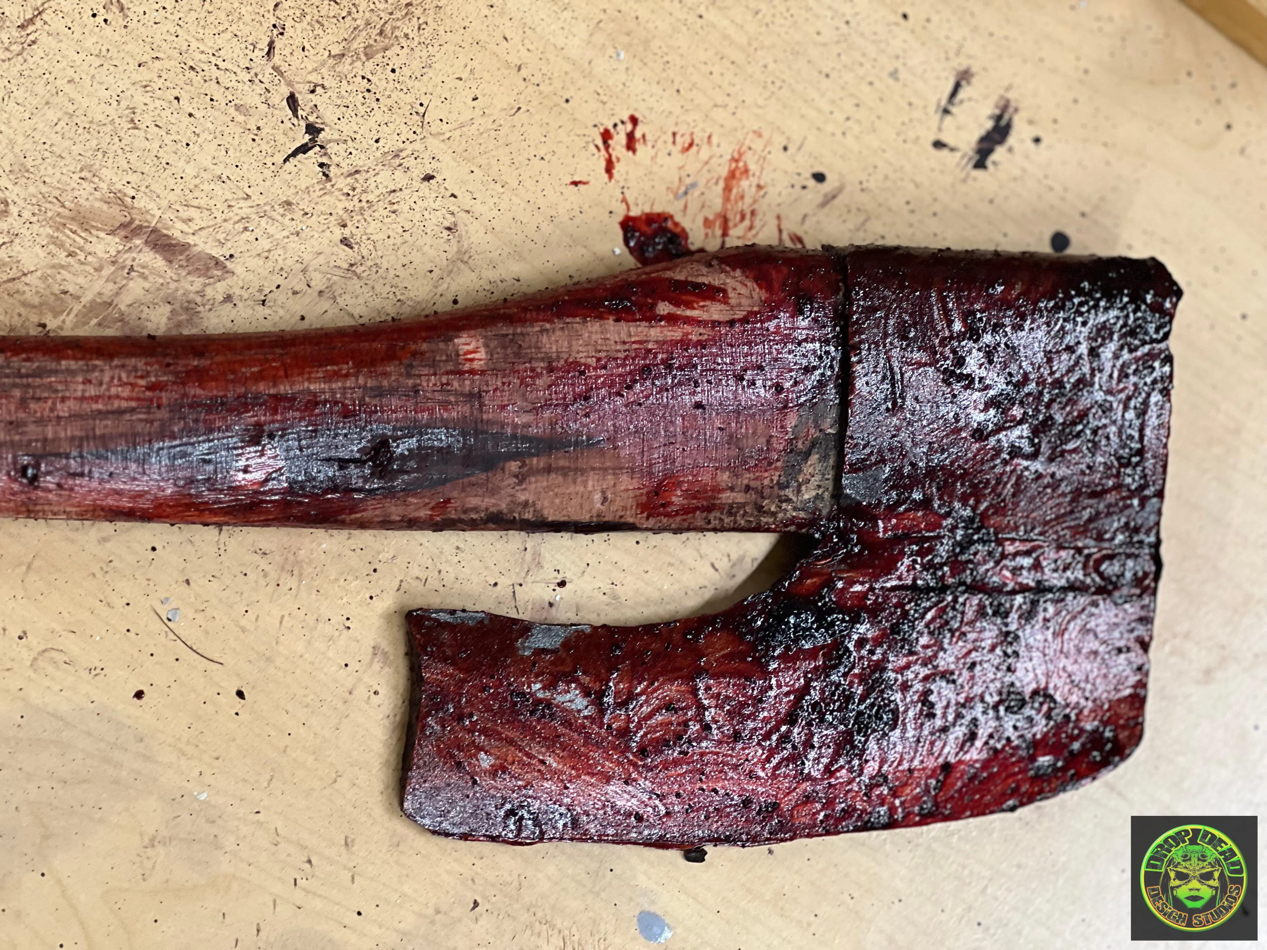 Short Handle Flat Blade Axe Prop