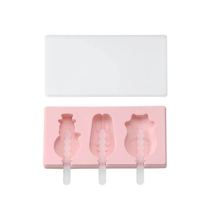 Silicone ice cream stick ice mold