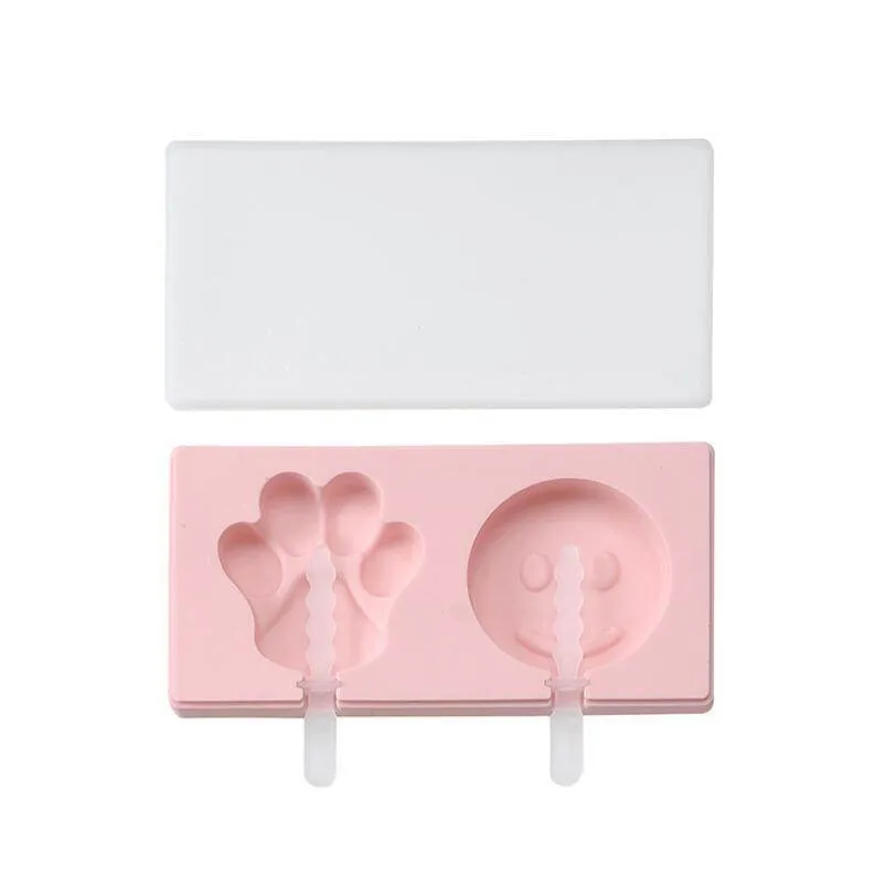 Silicone ice cream stick ice mold