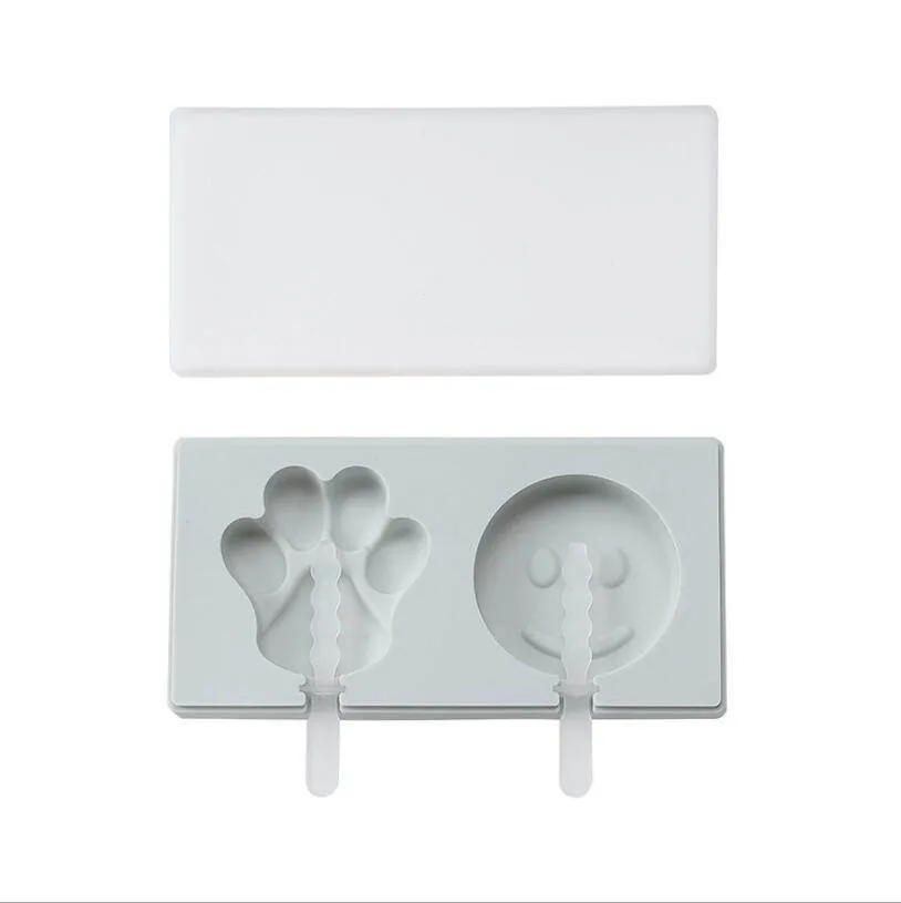 Silicone ice cream stick ice mold