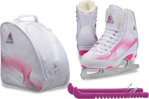 SKATE GURU Jackson Ultima Figure Ice Skates Softec for Women and Girls