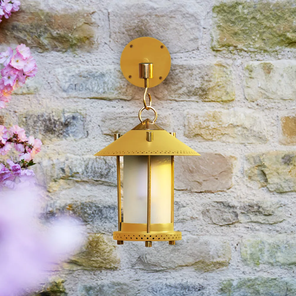 smaller Stefan cordless lantern in Sand by the Novogratz