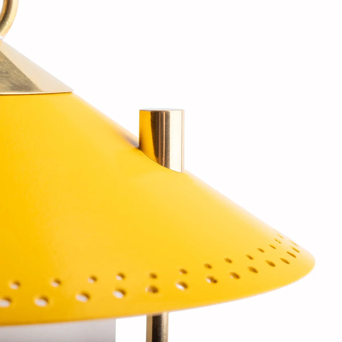 smaller Stefan cordless lantern in Sand by the Novogratz