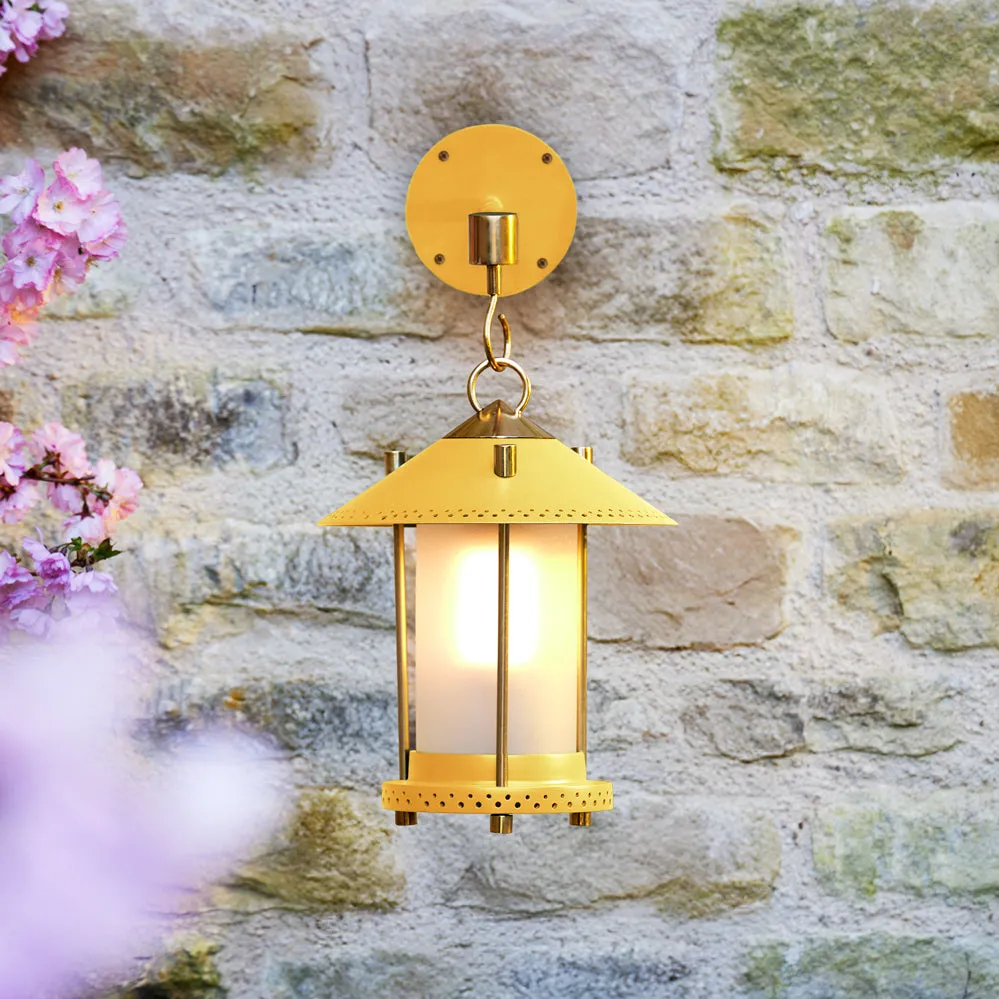 smaller Stefan cordless lantern in Sand by the Novogratz