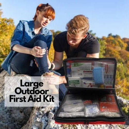 SmartKit®_Large Outdoor First Aid Kit | 2 Sections - 185 Pcs