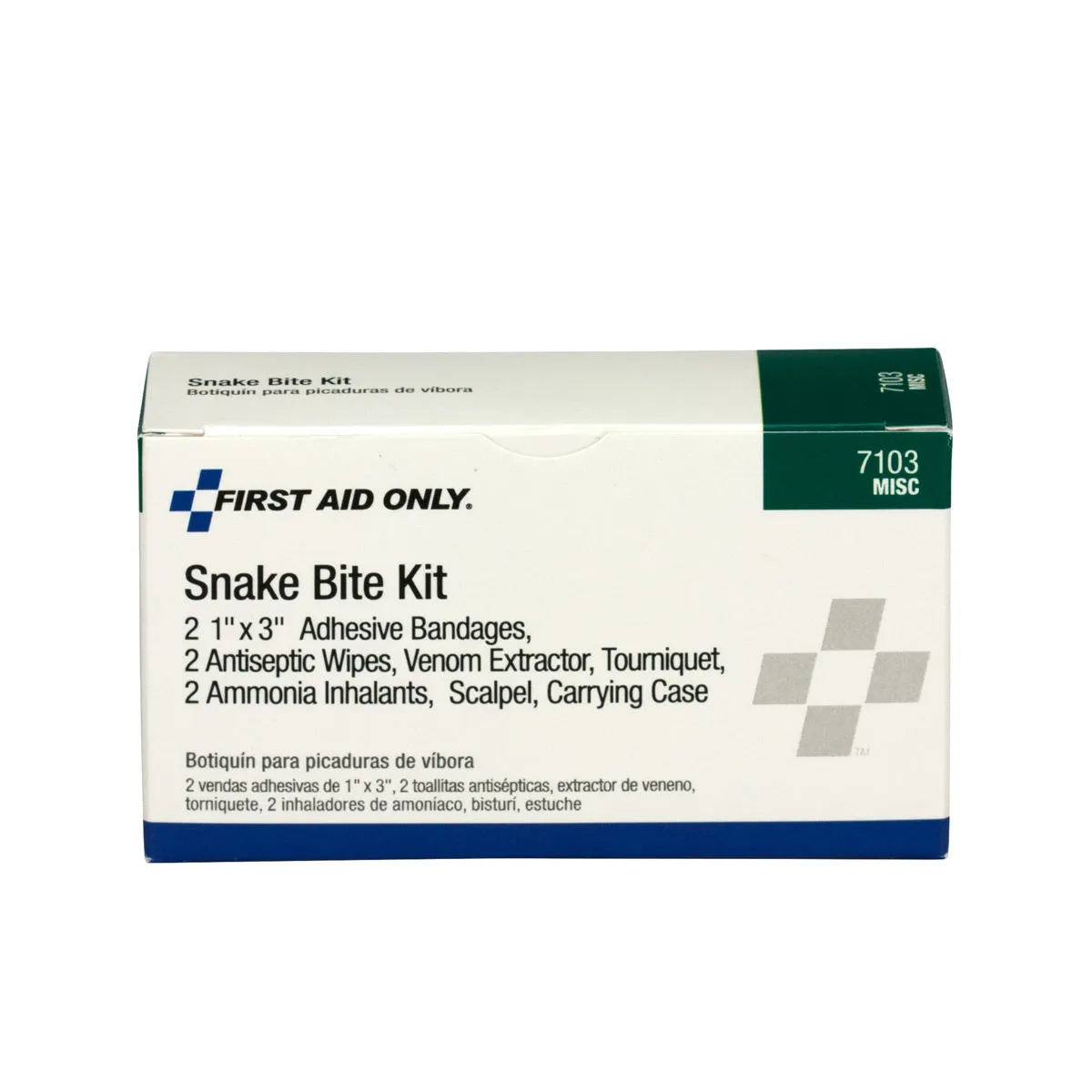 Snake Bite First Aid Kit, 10 pieces