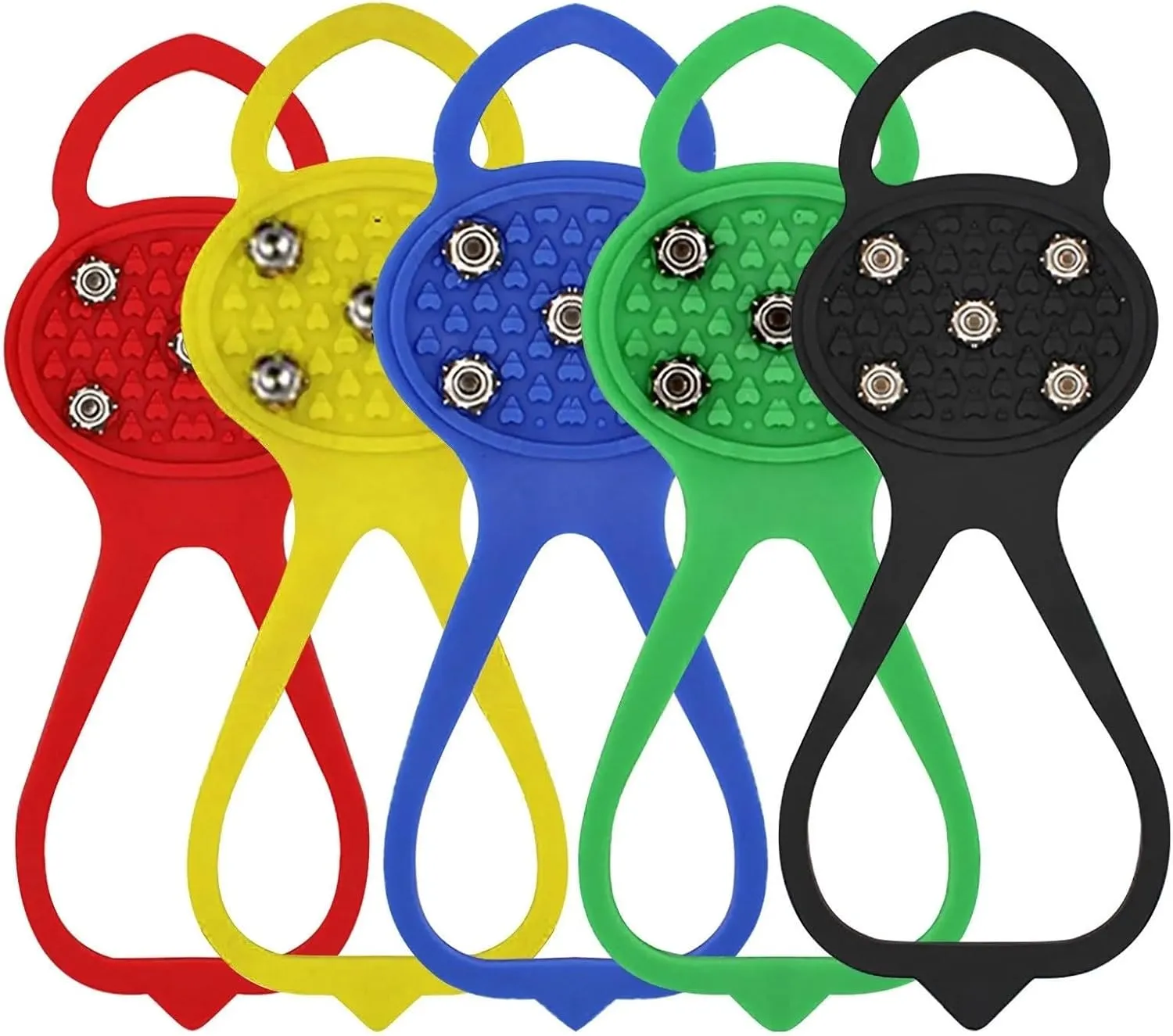 Snow Cleats for Shoes - Ice Spikes Grips Crampons for Winter Hiking, Walking, Climbing, and Fishing - Anti-Slip Footwear Covers
