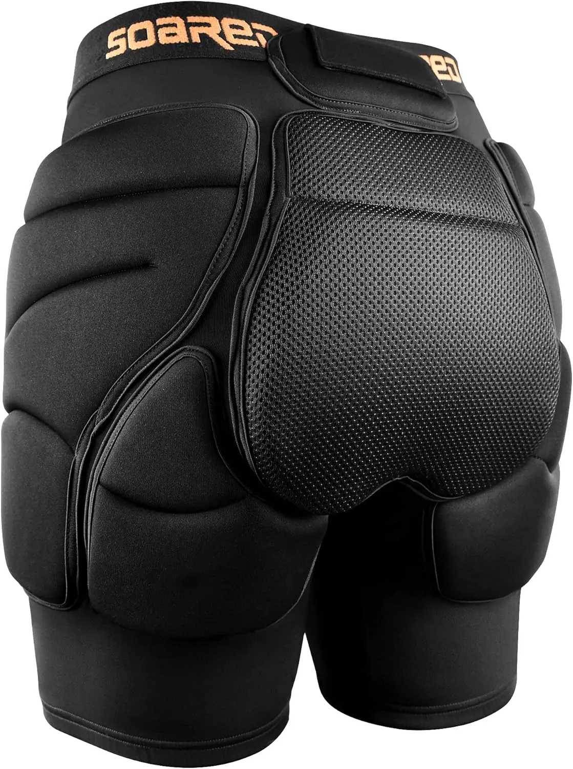 Soared 3D Protection Hip Butt XPE Padded Shorts for ski, ice Skating, Snowboarding, Skateboard for Men Women
