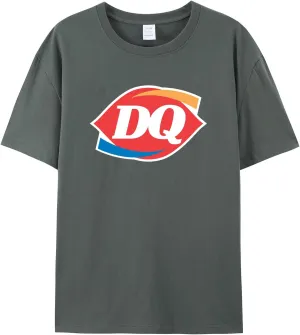 Soft Ice Cream Graphic Logo T-Shirt - Cute Fast Food Shirts for Men Women