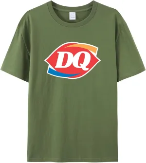 Soft Ice Cream Graphic Logo T-Shirt - Cute Fast Food Shirts for Men Women