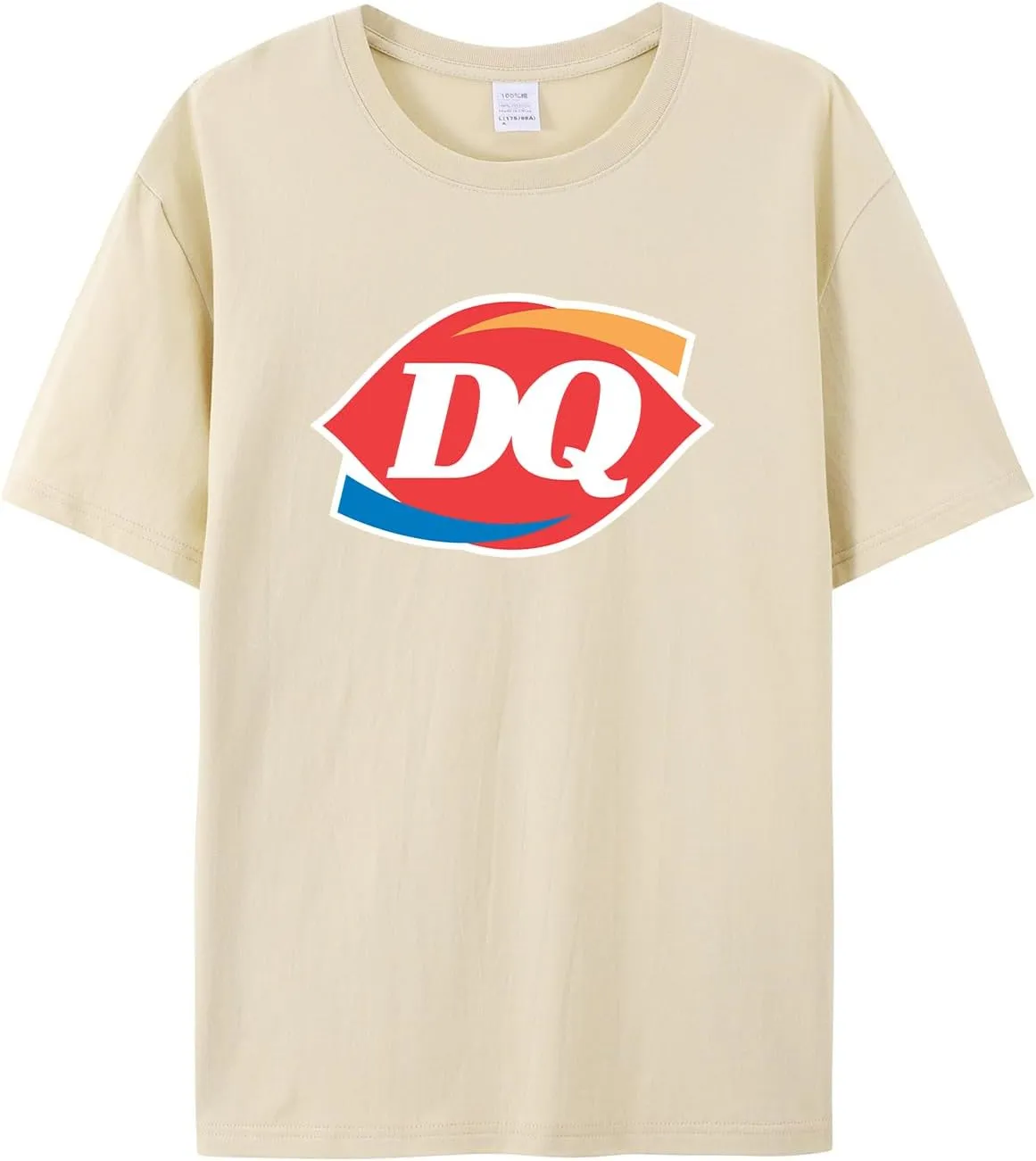 Soft Ice Cream Graphic Logo T-Shirt - Cute Fast Food Shirts for Men Women