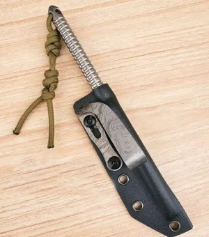 Solid Titanium Alloy Tea Knife EDC Tool K Sheath Crowbar Multi Tools,EDC Toys