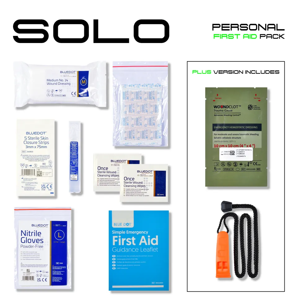 SOLO Plus Personal First Aid Kit