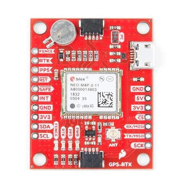 SparkFun GPS-RTK Board - NEO-M8P-2 (Qwiic) (GPS-15005)