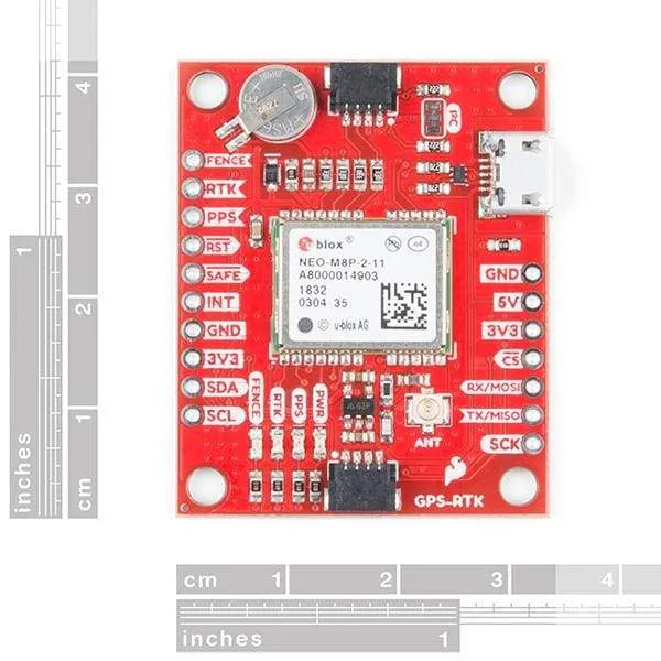 SparkFun GPS-RTK Board - NEO-M8P-2 (Qwiic) (GPS-15005)