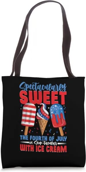 Spectacularly Sweet The Fourth Of July Is Scop-Tacular With Tote Bag