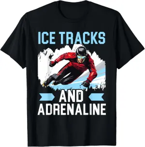 Speed Skating Ice Skating Speed Skater Winter Sport T-Shirt