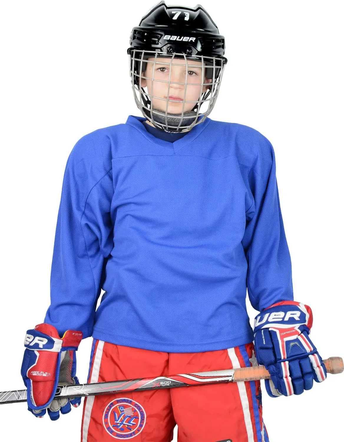 Sports Unlimited Youth Hockey Jersey, Youth Hockey Practice Jersey for Kids