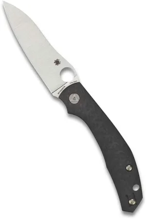 Spyderco Kapara 3.58" CPM S30V Plain Edge Folding Pocket Knife (C241CFP)