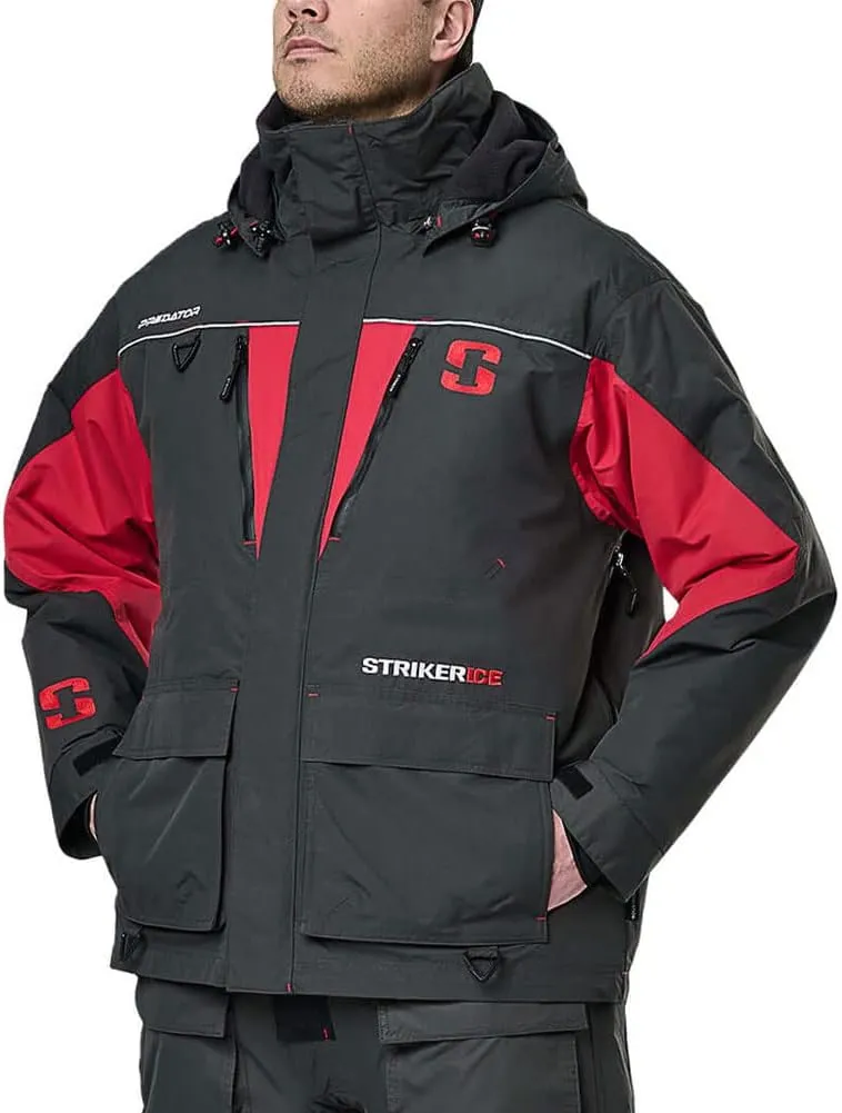 Striker Men's PrеdatоrJacket|Cold Weather Durable Windproof Water-Resistant Breathable Outdoor Ice Fishing Jacket
