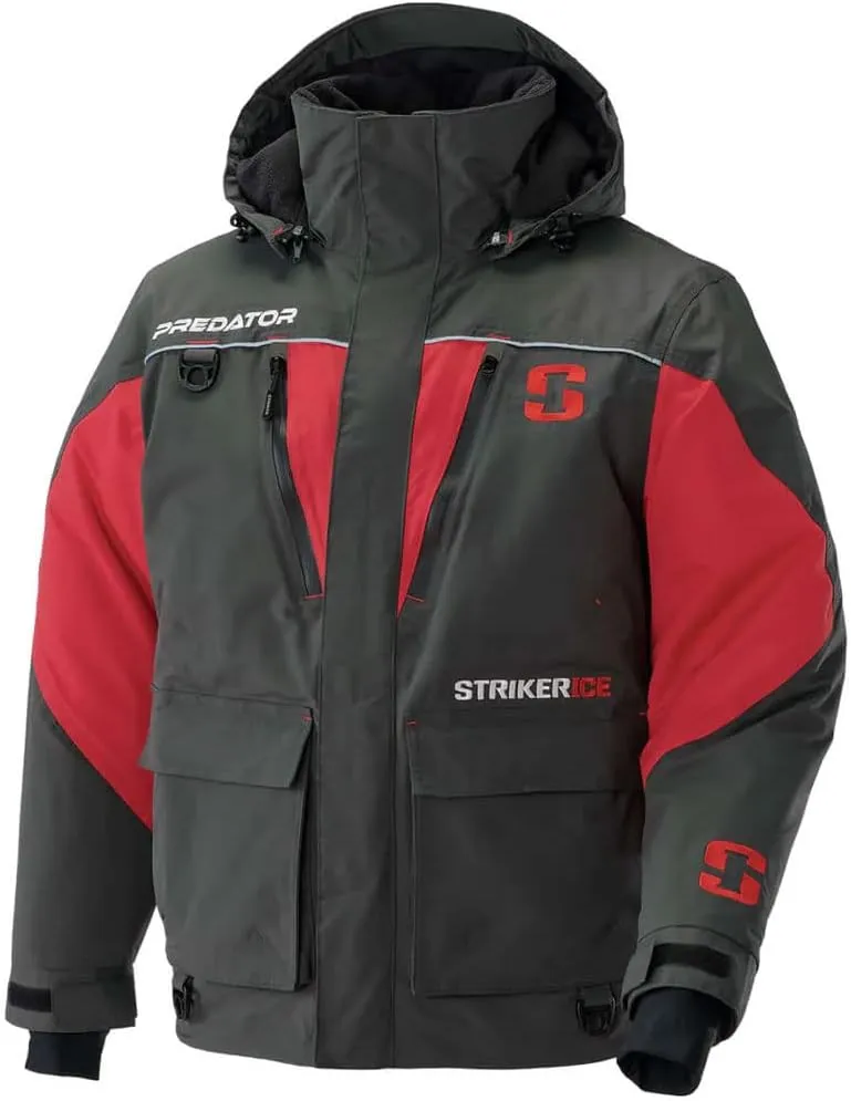 Striker Men's PrеdatоrJacket|Cold Weather Durable Windproof Water-Resistant Breathable Outdoor Ice Fishing Jacket