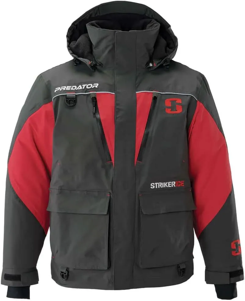 Striker Men's PrеdatоrJacket|Cold Weather Durable Windproof Water-Resistant Breathable Outdoor Ice Fishing Jacket