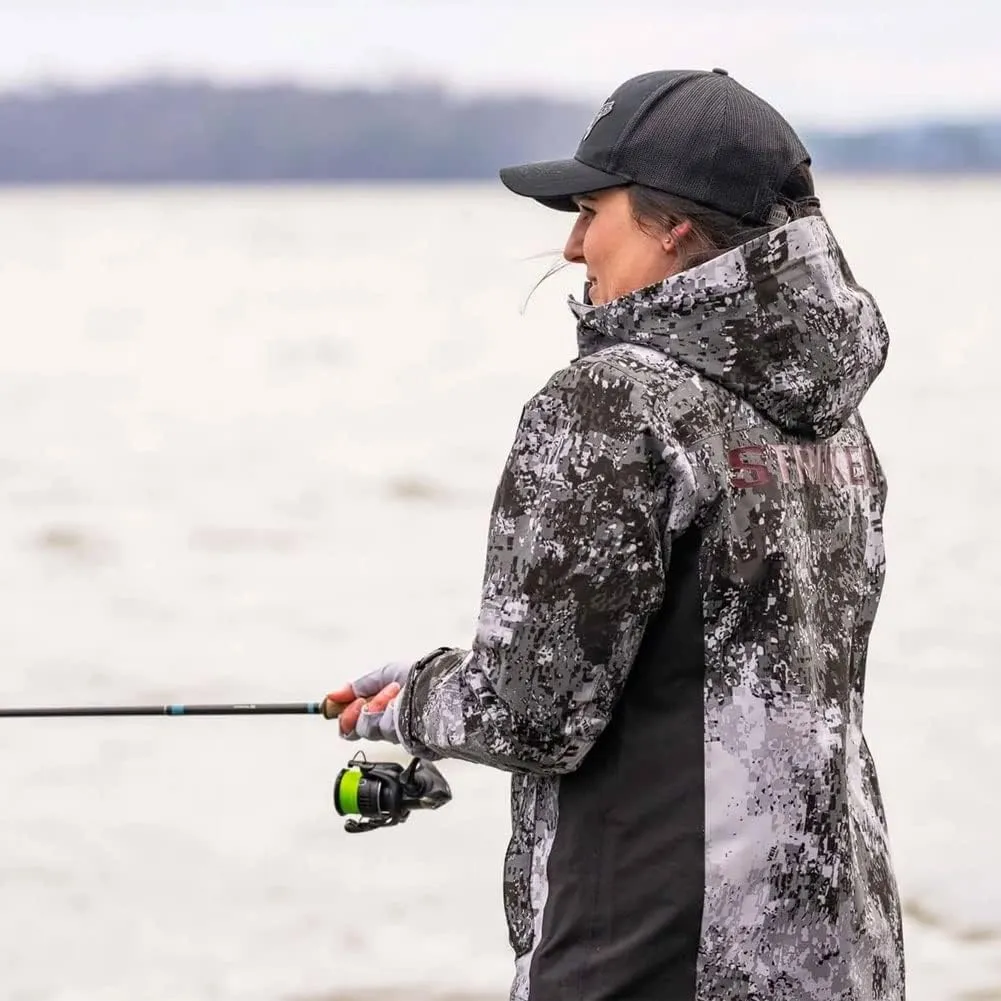 Striker Women's Adrenaline Durable Breathable Waterproof Outdoor Fishing Rain Jacket with Adjustable Hood
