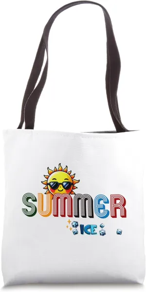 Sun's Icy Grin Tote Bag