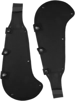 SUPVOX 2pcs Oxford Canvas Axe Cover Anti-Slip Grip Hatchet Protector Case for Camping