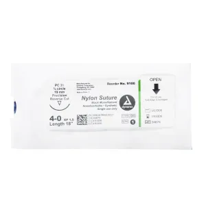Suture Thread With Needle 18" Each